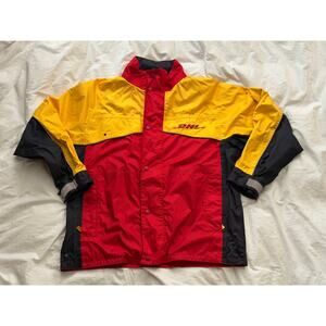 DHL Delivery Jacket Size Large Double Zip Waterproof Gore-Tex